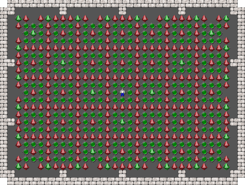 Sokoban Sasquatch 03 Arranged level 35